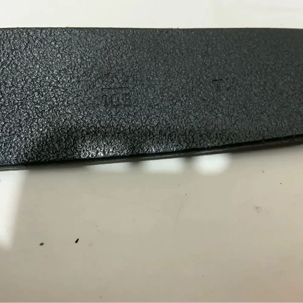 Trafalgar Mens Black soft Leather Belt Size 42